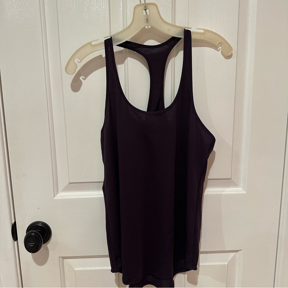Lululemon Athletica Deep Purple Racerback Tank Top